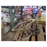 BMX Mongoose Chrome Bike Frame