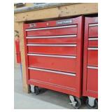 Rolling Craftsman Tool Chest with Tools