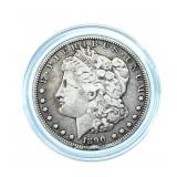 1890 CC Morgan Silver Dollar