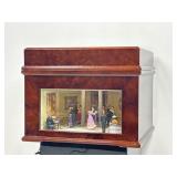 Gold Label Animated Concertina Music Box