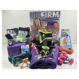 Fitness: The Firm, Dumbbells, Yoga Accessories