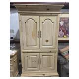 Unfinished Pine Armoire
