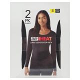 New Womenï¿½s 2PK 32 Degrees Long Sleeve Shirt, S