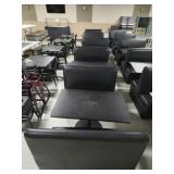 4 Pedestal Tables, 2 End Booths & 4 Double Booths