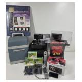 Bell & Howell Projector, Video Converter, DVD Set