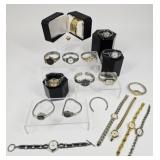 18 Ladiesï¿½ Watches: J. Jorgensen, Collezio, Timex