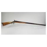 Kentucky Percussion Long Rifle w/ Stripped Wood