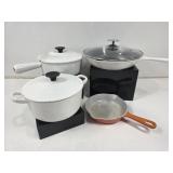 Le Creuset Skillet & Pots