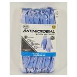 New Boss Womenï¿½s S/M Antimicrobial Gloves, 10-Pk