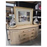 Lexington Buffet, G Harvey Print, Lamps