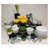 Kitchenware: Crate & Barrell, Wear-Ever, Haviland