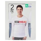 New Menï¿½s 2PK 32 Degrees Long Sleeve Shirt, XL