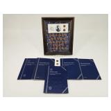 Frame Lincoln Memorial Cent Collection & Folders