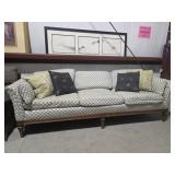 Vintage MCM Couch & Julie S. Graham Art