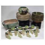 Fruition Plates, Noemi Ceramiche Bowls