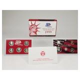 1999 US Mint Silver Proof Set