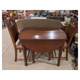 Drop Leaf Table, 2 Chairs