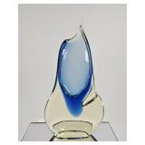 Handcrafted Ladislav Czech Bohemian Glass Vase