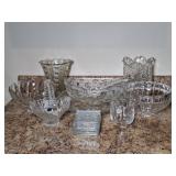 Pressed Glass: Bowls, Vases & Platters