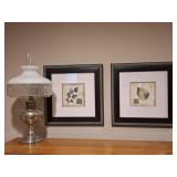 Model No.11 Aladdin Oil Lamp & Art