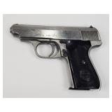 End of War (WWII) Sauer 38H Pistol, 32 Auto