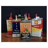 7 Oilers (Shell, Texaco, Kendall), 1 Lighter Fluid