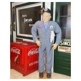 Gas Station Attendant Mannequin with Uniform