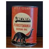 Sinclair Pennsylvania Motor Oil Can