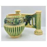 2 Roseville Pottery Corinthian Pieces
