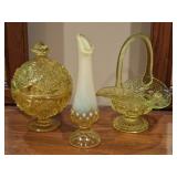 Uranium Glass: Fenton, L.E. Smith