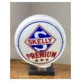 Skelly Premium Glass Gas Globe
