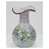 Handcrafted Ladislav Czech Bohemian Glass Vase
