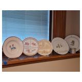 5 Vintage Child's Plates and Child's Cup