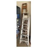 Wooden and Aluminum Ladders