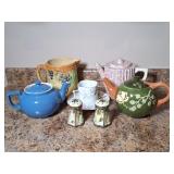 Teapots, Hall, Nippon S&P Shakers