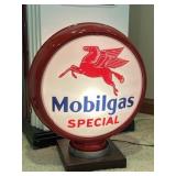 Mobilgas Special Gas Pump Globe