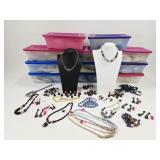 Large Selection of Ladislav Bohemian Glass Jewelry