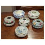 Hair Receivers, Powder Boxes