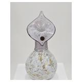 Handcrafted Ladislav Czech Bohemian Glass Vases