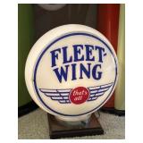 Fleet-Wing Gas Pump Globe