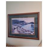 4 Pieces of Wall Art: Will Moses, Joseph Hadley