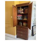 Library Cabinet, Puzzles, Games
