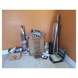 Shark Vacuum, Hamper, Ironing