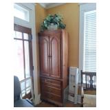 American Drew Cabinet and Contents