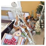 Holiday Decor, Childs Cane Rocker