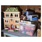 Fisher Price Dollhouse, Barbies, Toys
