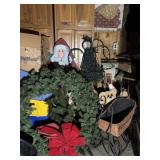 Cabinets, Christmas & Halloween Decor