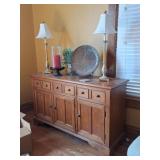 Buffet, Lamps, Decor