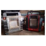 2 Mr. Heater Portable Propane Heaters