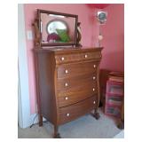 Chest & Dresser, Wall Mirror